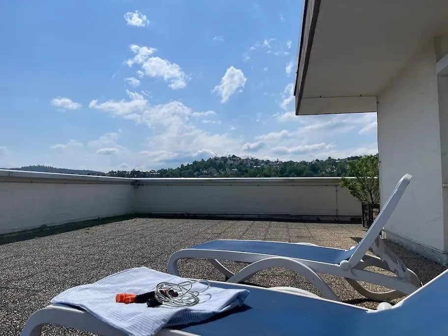 דירות Stuttgart-West Balkon, Panorama